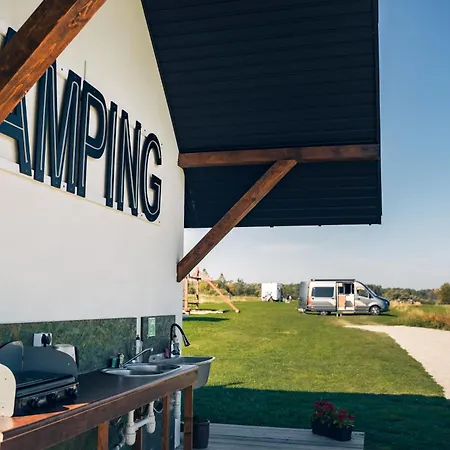 Kamper Park Przystan Na Grapie - Parcele Kamperowe Lub Namiotowe * Nowa Biala