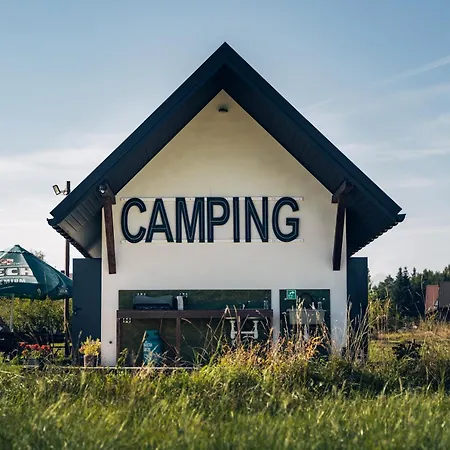 مكان تخييم Kamper Park Przystan Na Grapie - Parcele Kamperowe Lub Namiotowe